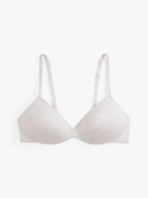 Repeat Logo Wireless Push-Up Bra Product Image