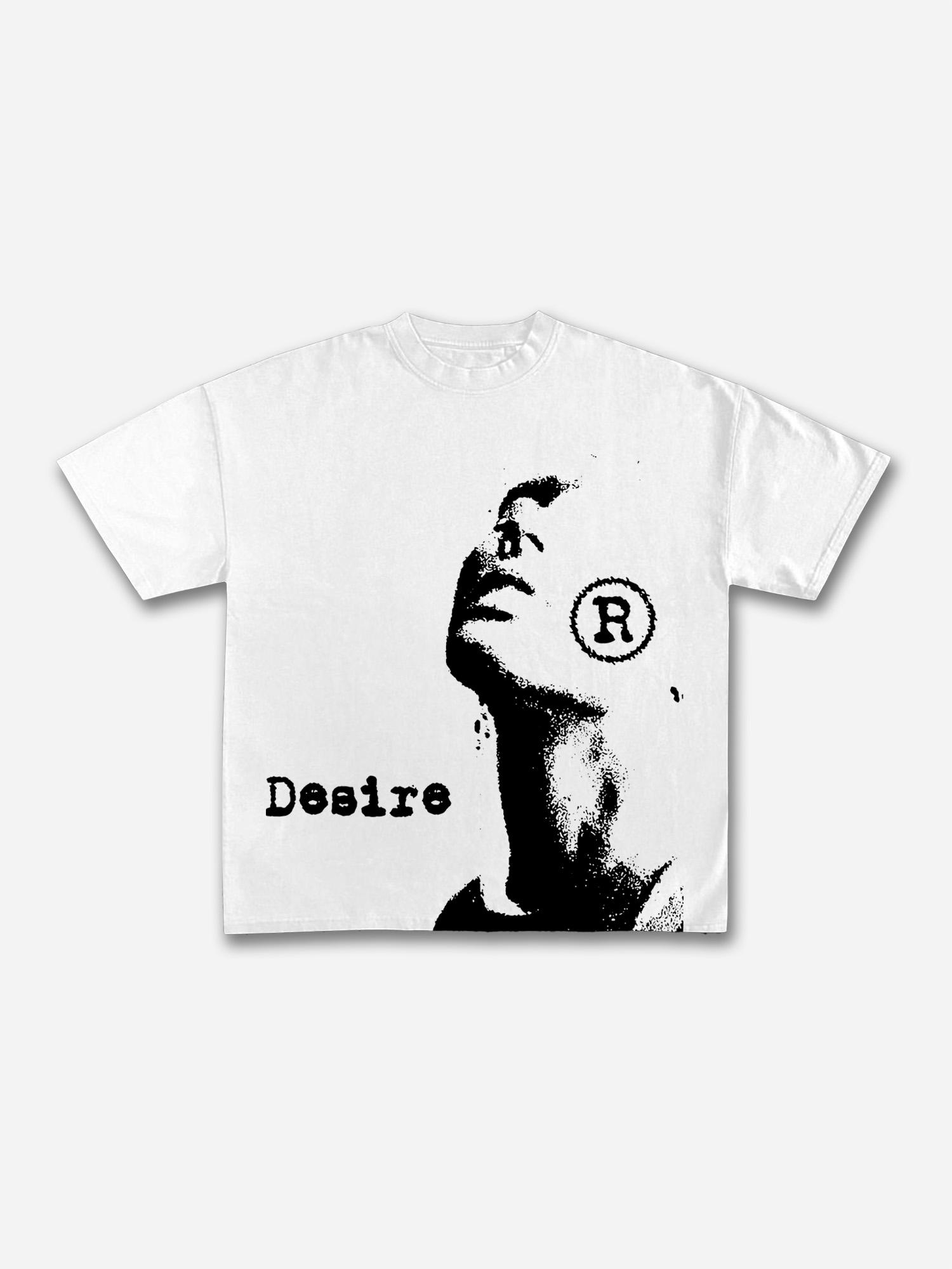 Vintage Desire Graphic Cotton T-Shirt Product Image
