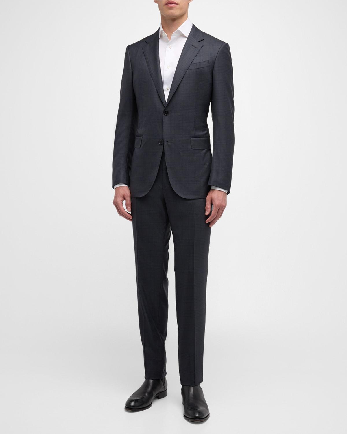 Mens 15milmil15 Plaid Suit Product Image