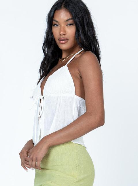 Chantria Top White Lower Impact Product Image