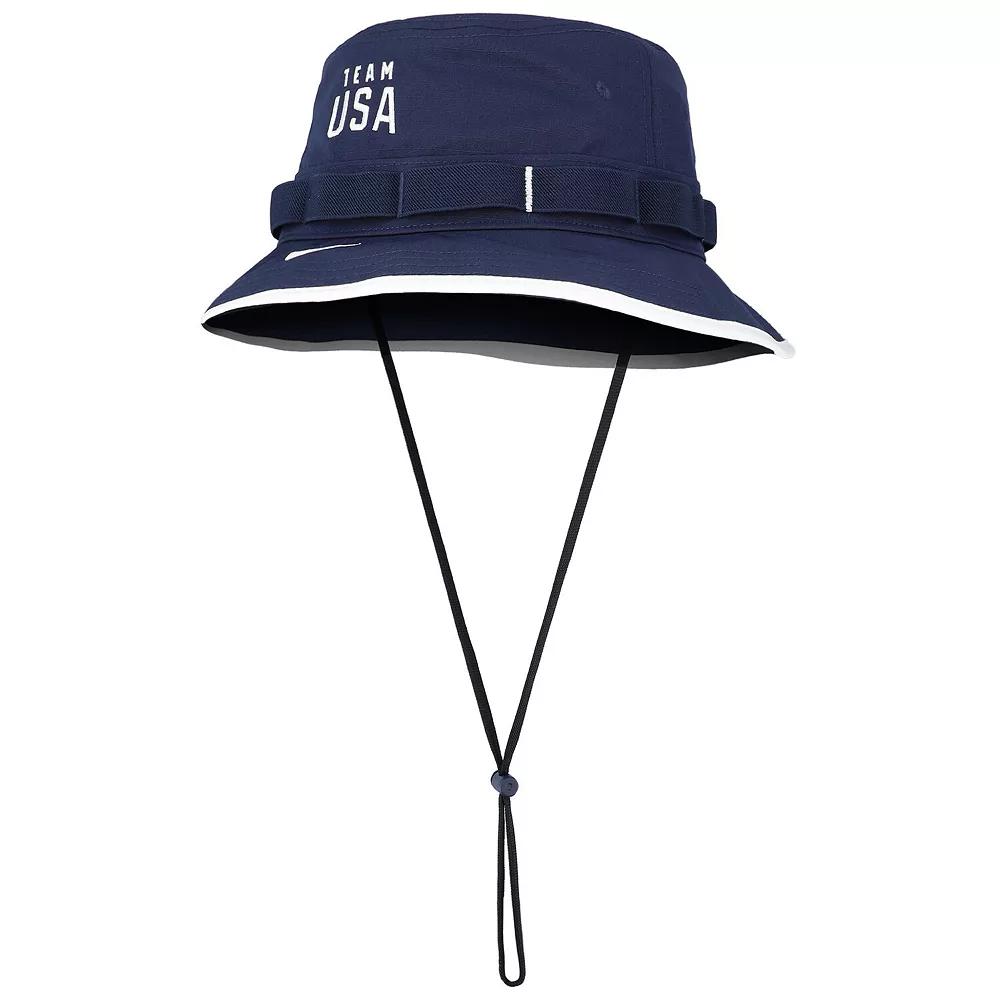 Men's Nike Navy Team USA Apex Boonie Performance Bucket Hat, Usa Blue Product Image
