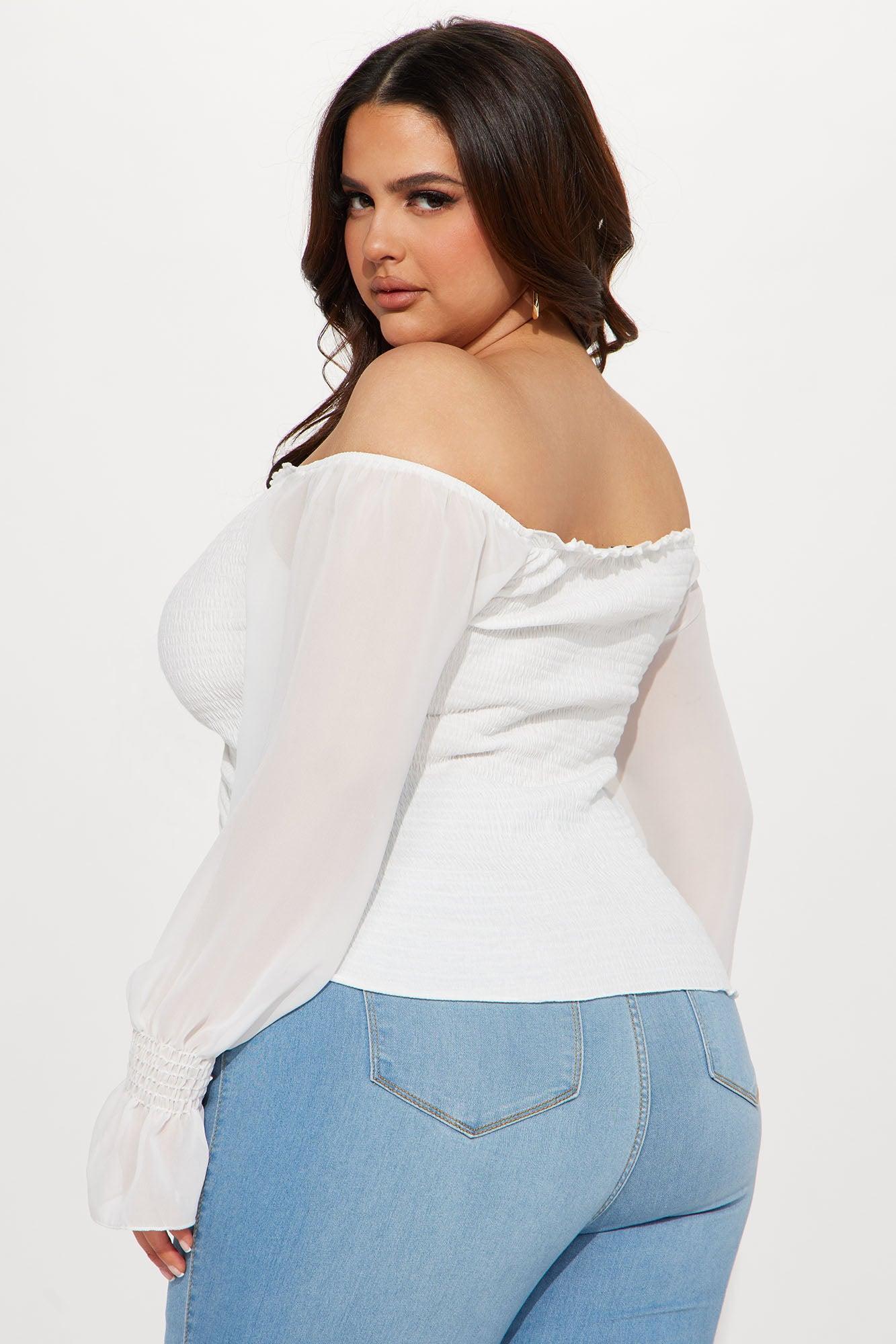 Love Me Better Top - White Product Image