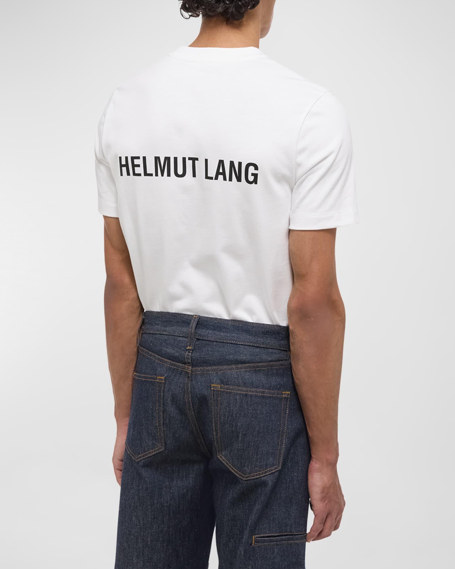 Men's Logo-Back Short-Sleeve Heavy Cotton T-Shirt Product Image