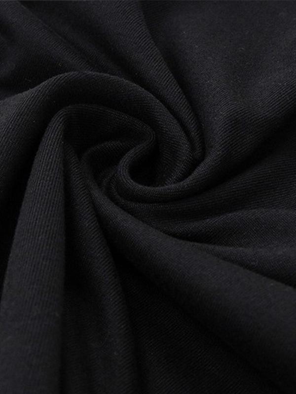 Solid Color Pleated Halter Tank Top Product Image