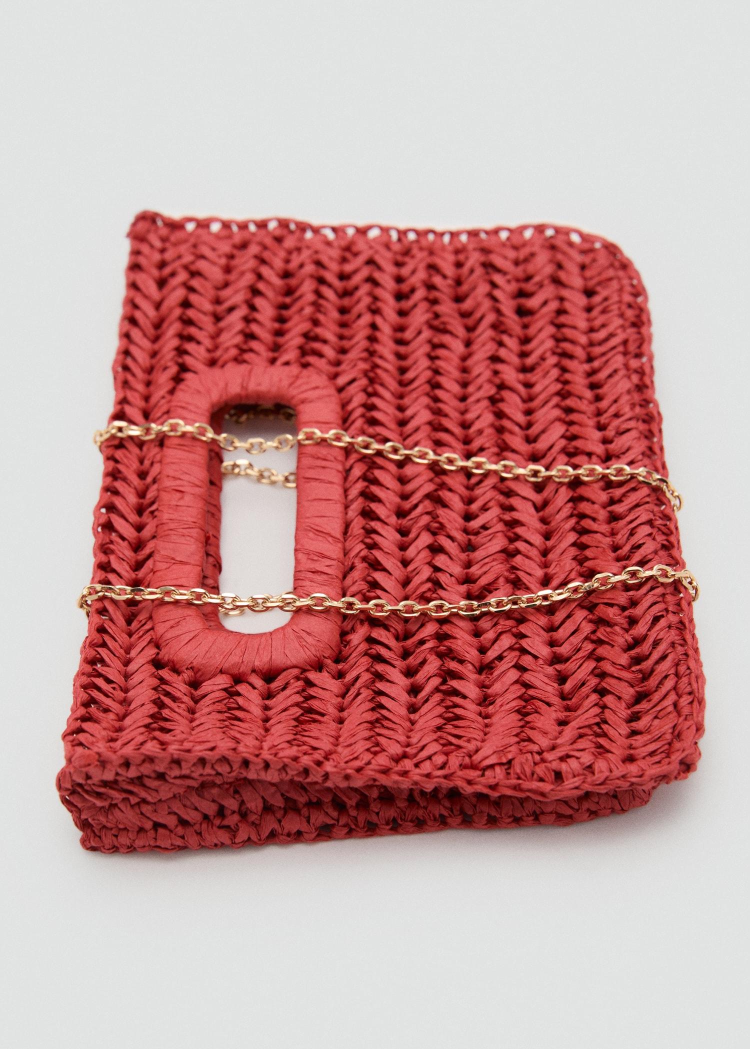 Natural fiber bag - Women | MANGO USA Product Image