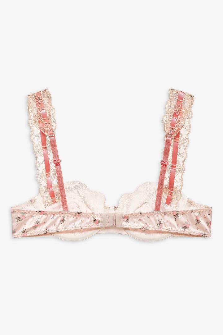 Peaches & Cream Underwire Bra — Peach Product Image