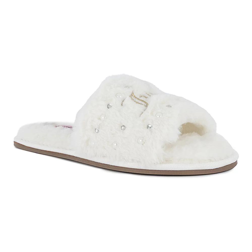 Juicy Couture Gyanna 2 Women's Open Toe Slippers, Size: 10, Blush Product Image