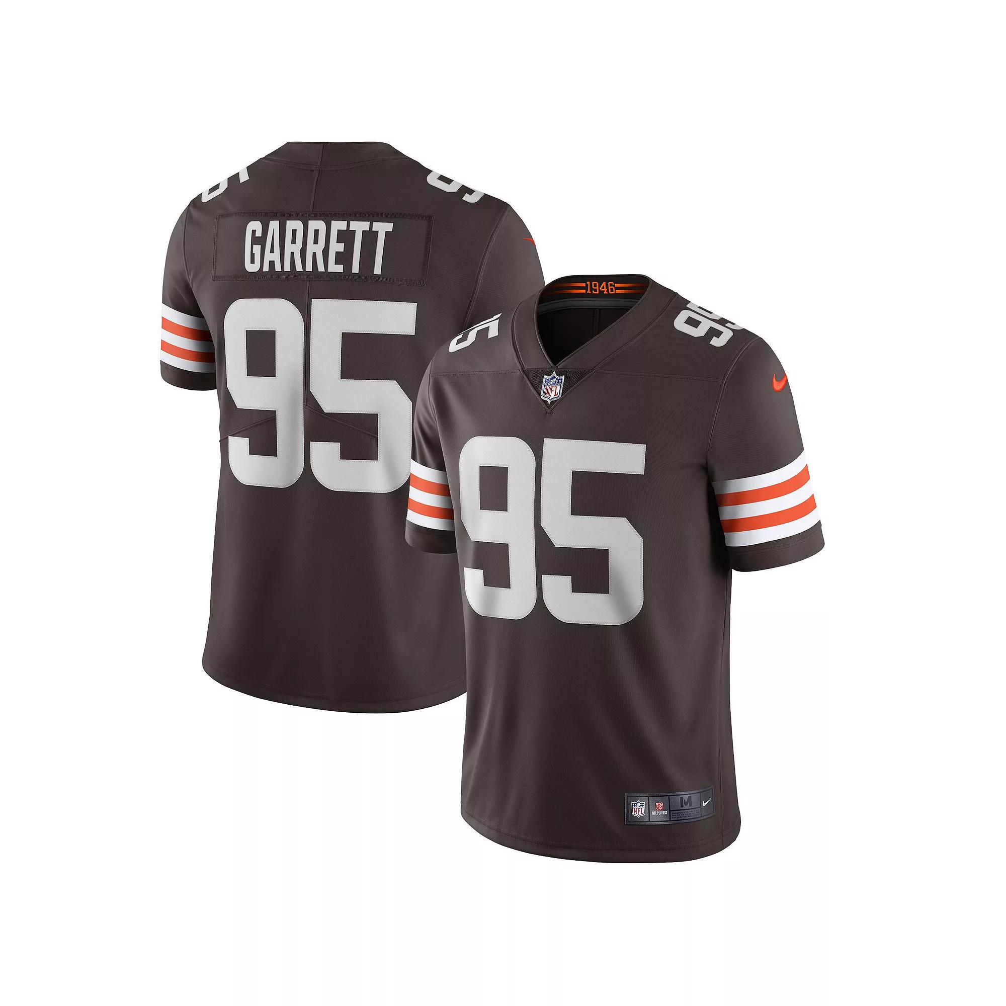 Men's Nike Myles Garrett Brown Cleveland Browns Vapor Limited Jersey,  Product Image