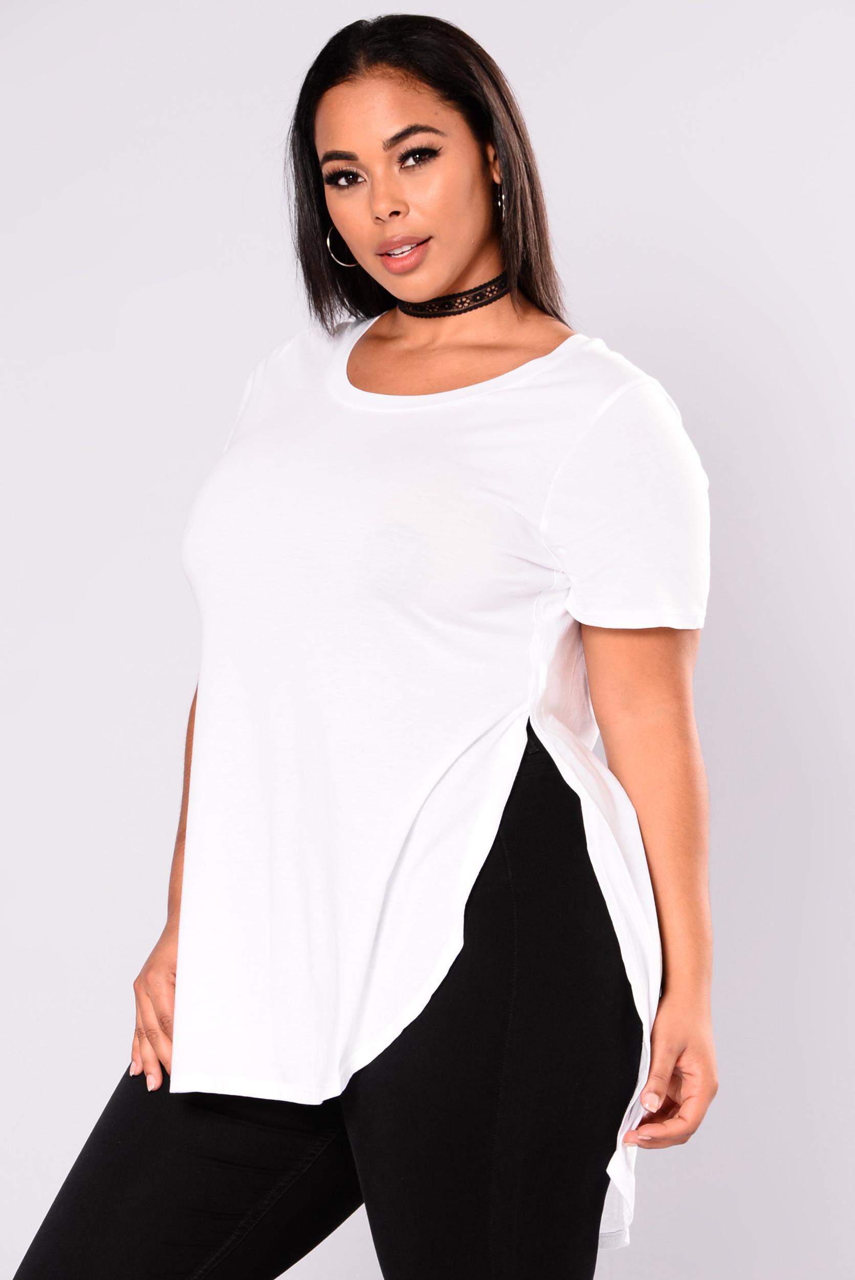 Laid Back Tee - White Product Image