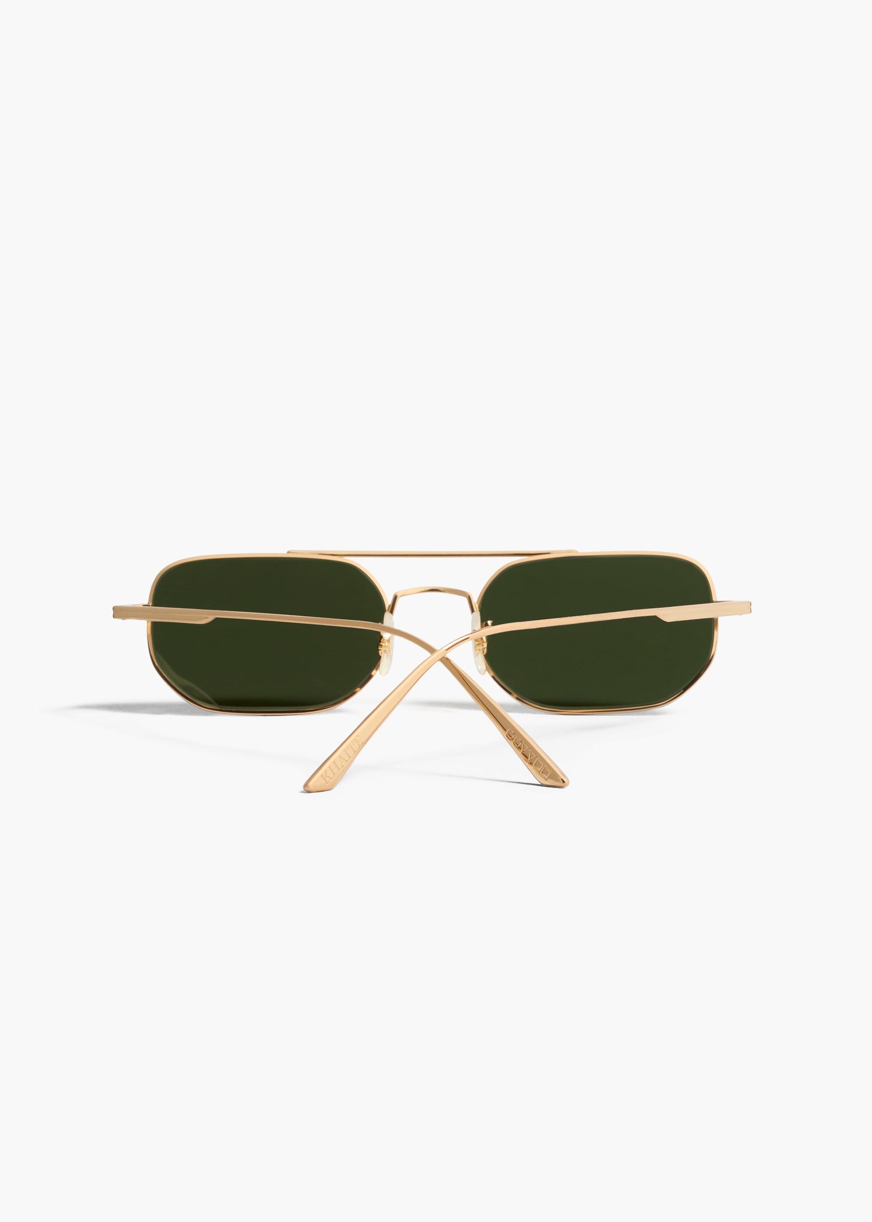 KHAITE x Oliver Peoples 1989C in Gold and Green Product Image