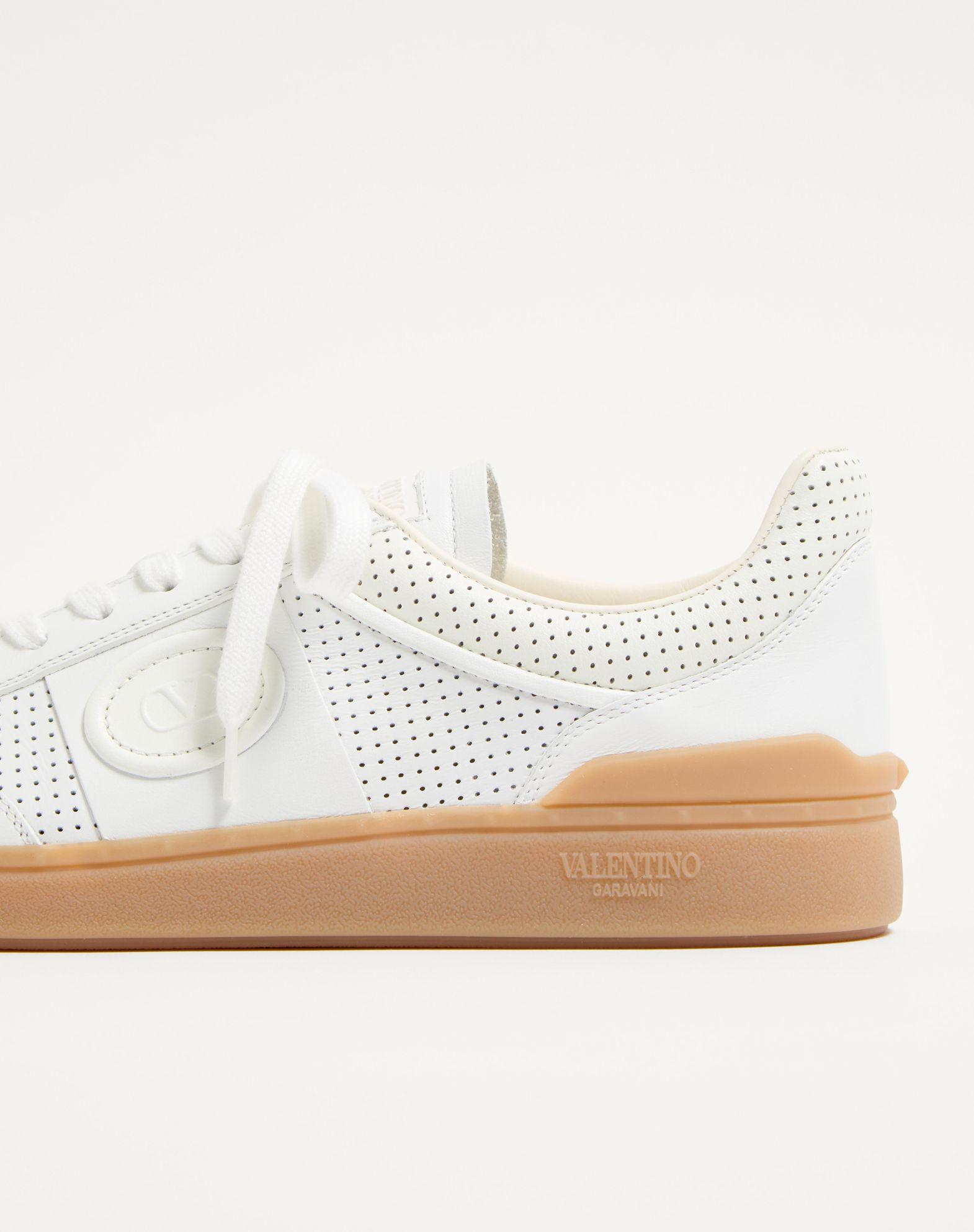 Upvillage Low-Top Sneaker In Perforated Nappa Leather Product Image