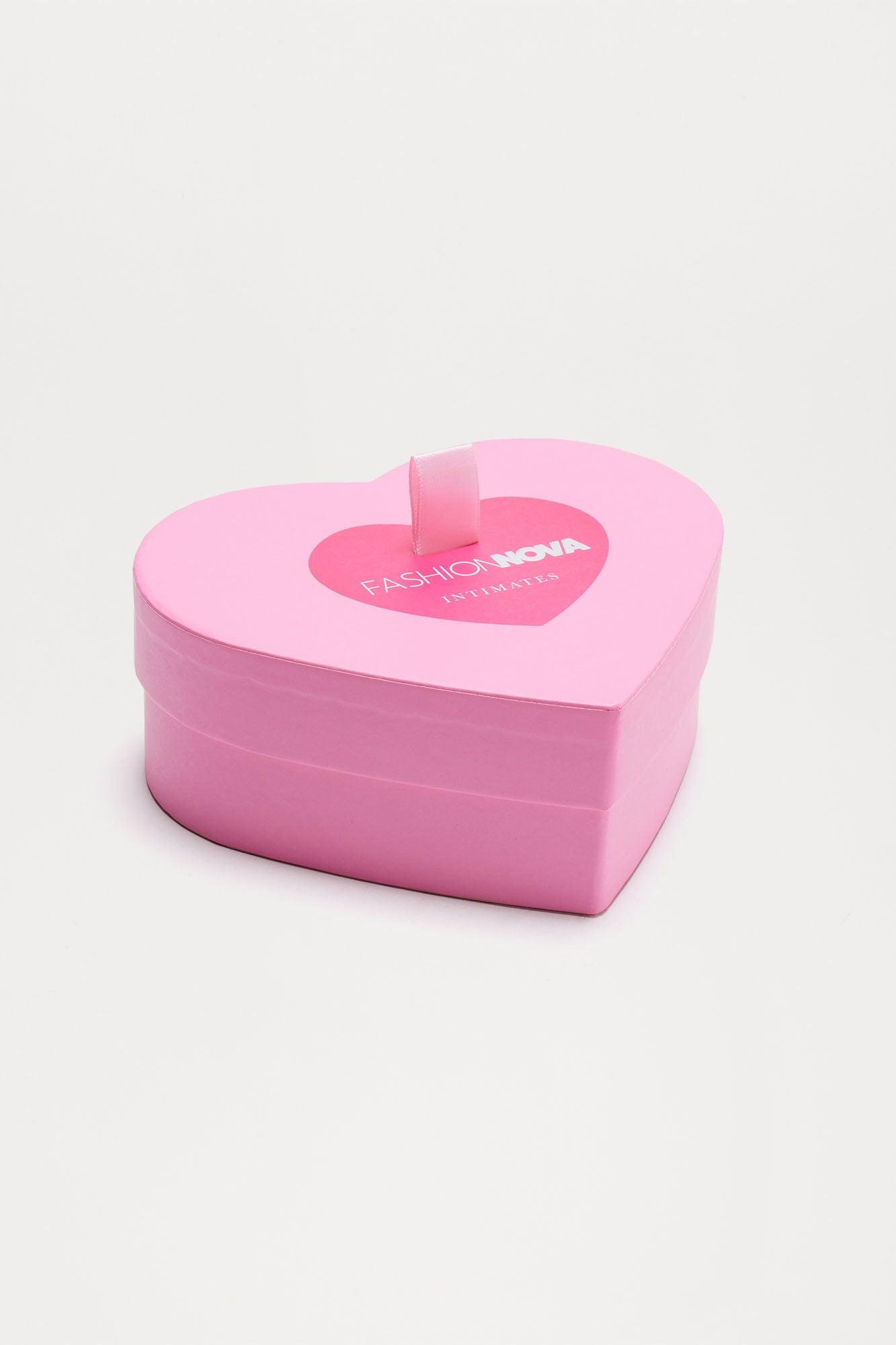 Fashion Nova 5 Pack Thong Gift Box - Pink Product Image