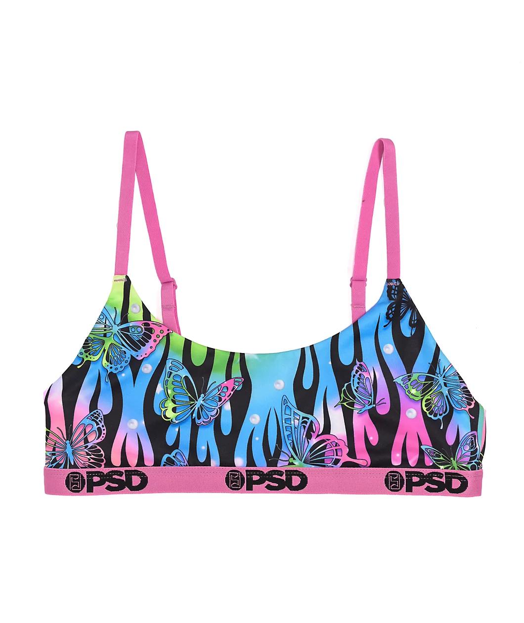 PSD Butterfly Flames Bralette Product Image
