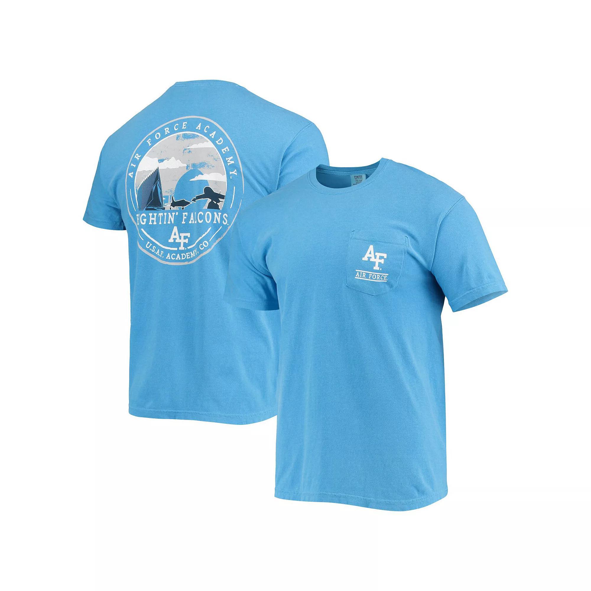 Mens Royal Air Force Falcons Circle Campus Scene T-Shirt Product Image