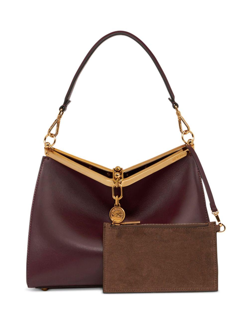 medium Vela leather shoulder bag Product Image