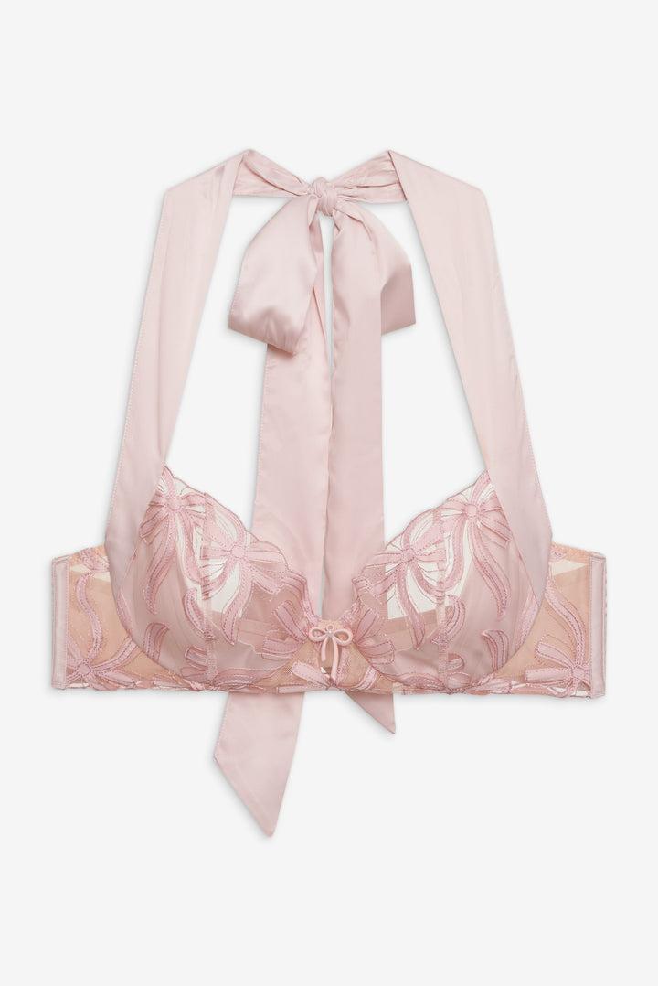 Hallie Underwire Bra — Pink Product Image