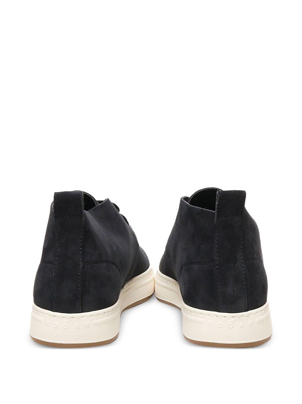 suede lace-up sneakers Product Image