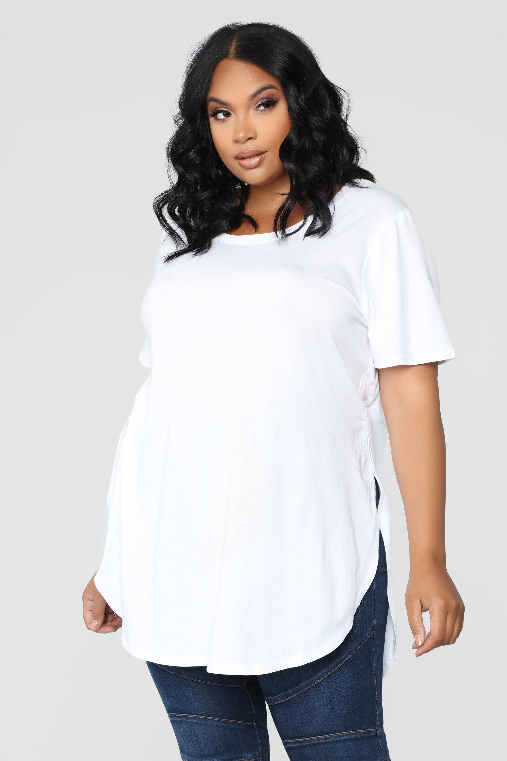 Laid Back Tee - White Product Image