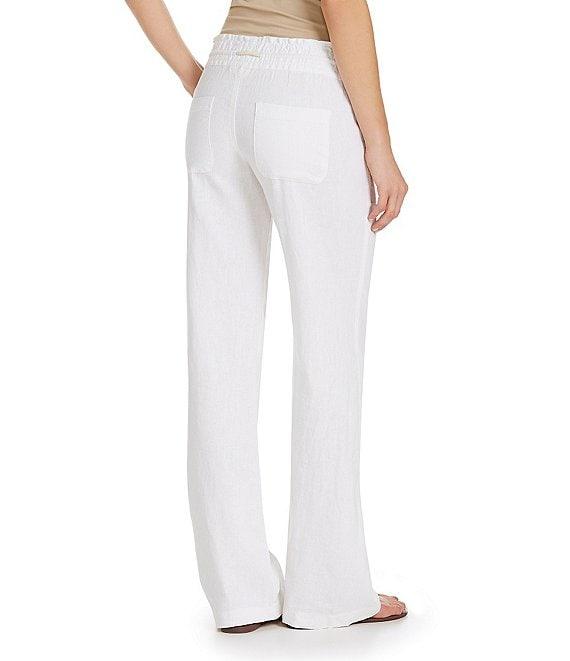 Roxy Oceanside Linen Blend Wide Leg Pants Product Image