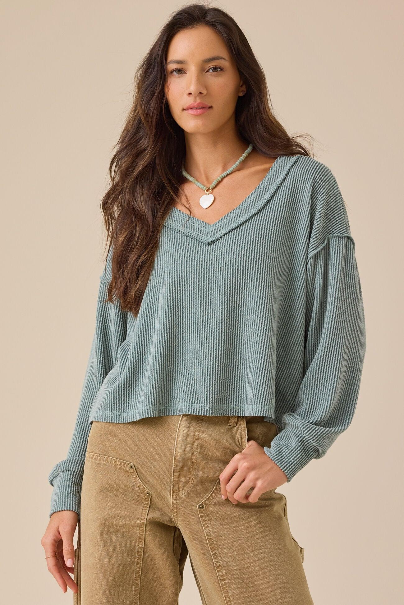 Layne Ribbed Top Product Image