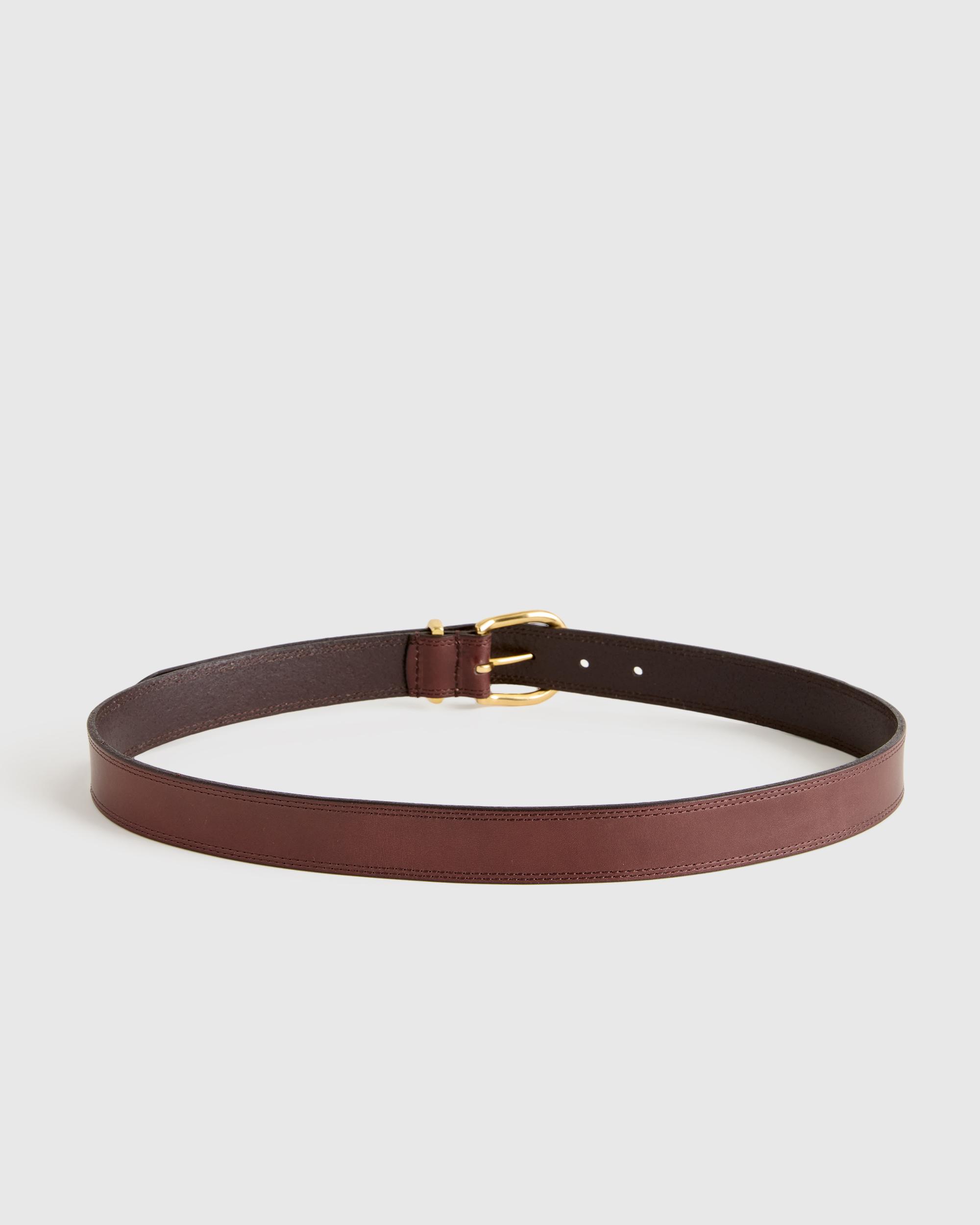 Quince | Women's Allegra European Leather Belt Italian Leather Product Image