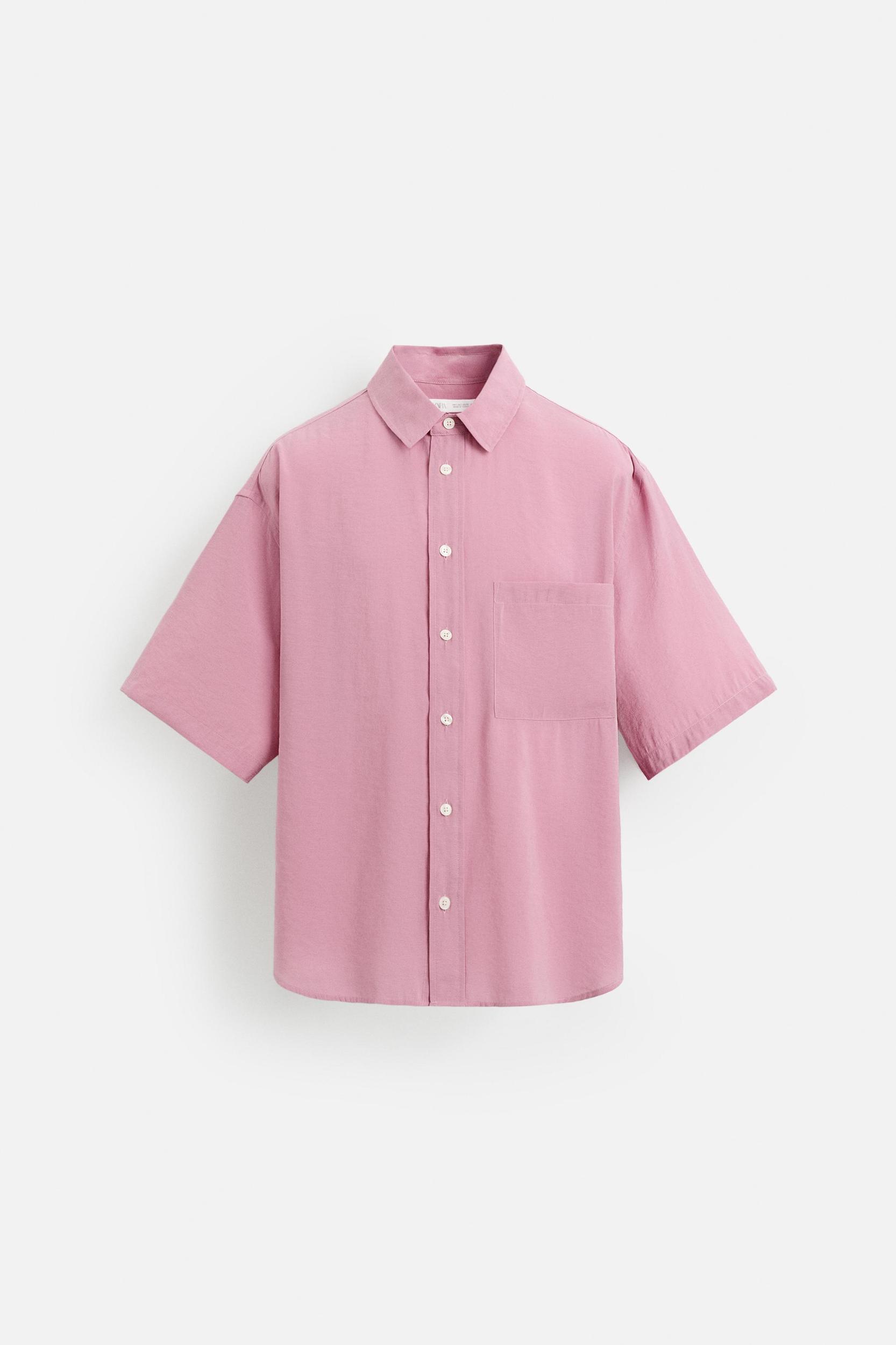 RELAXED FIT FLOWY SHIRT Product Image