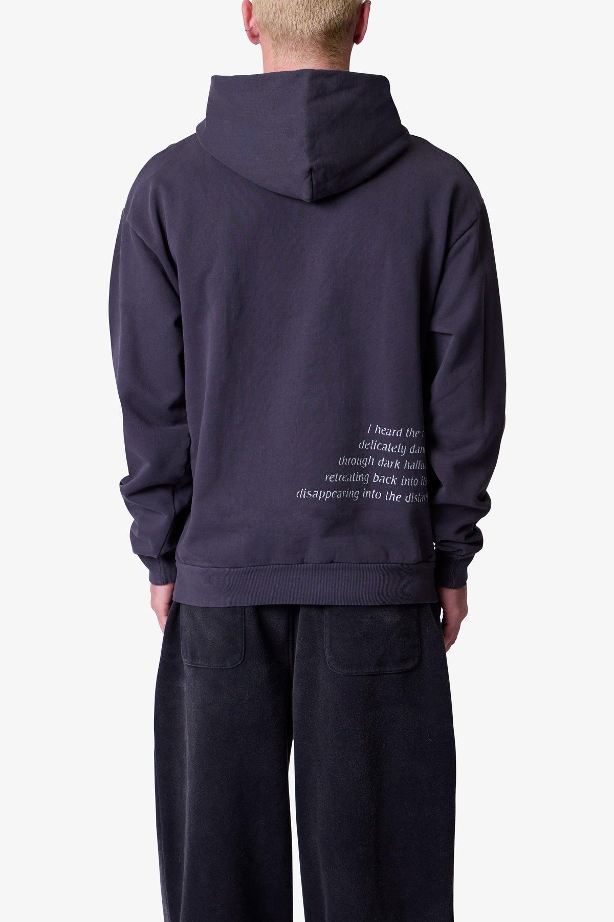 Ballet Hoodie - Washed Black Product Image