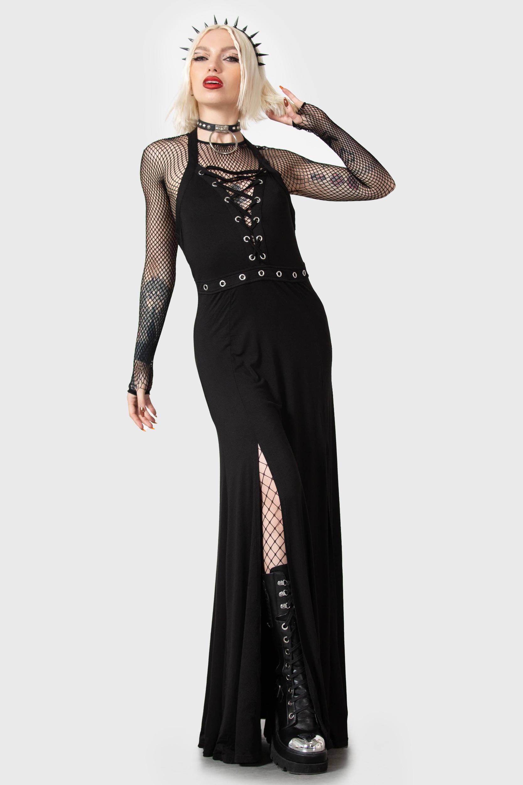 Tristania Maxi Halter Dress Product Image