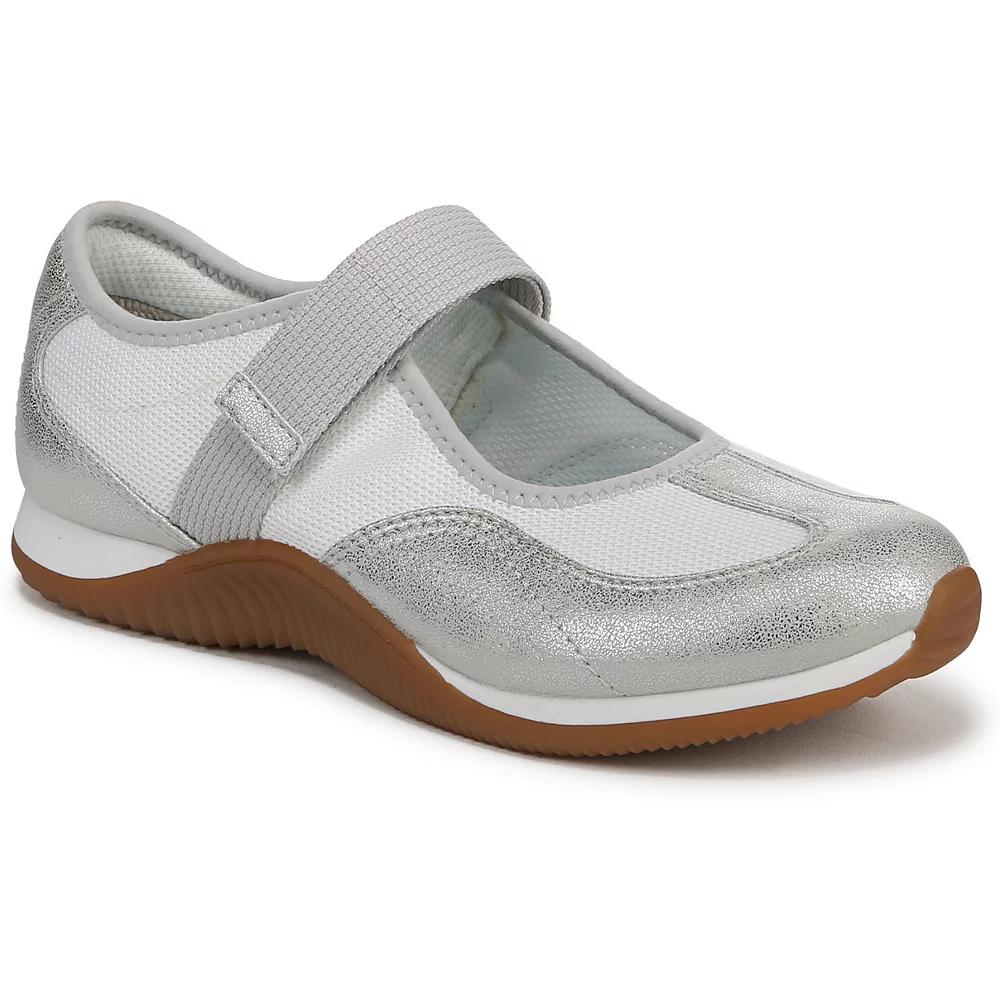 Dr. Scholl's Goodie Women's Mary Jane Shoes, Size: 7.5, Silver White Product Image