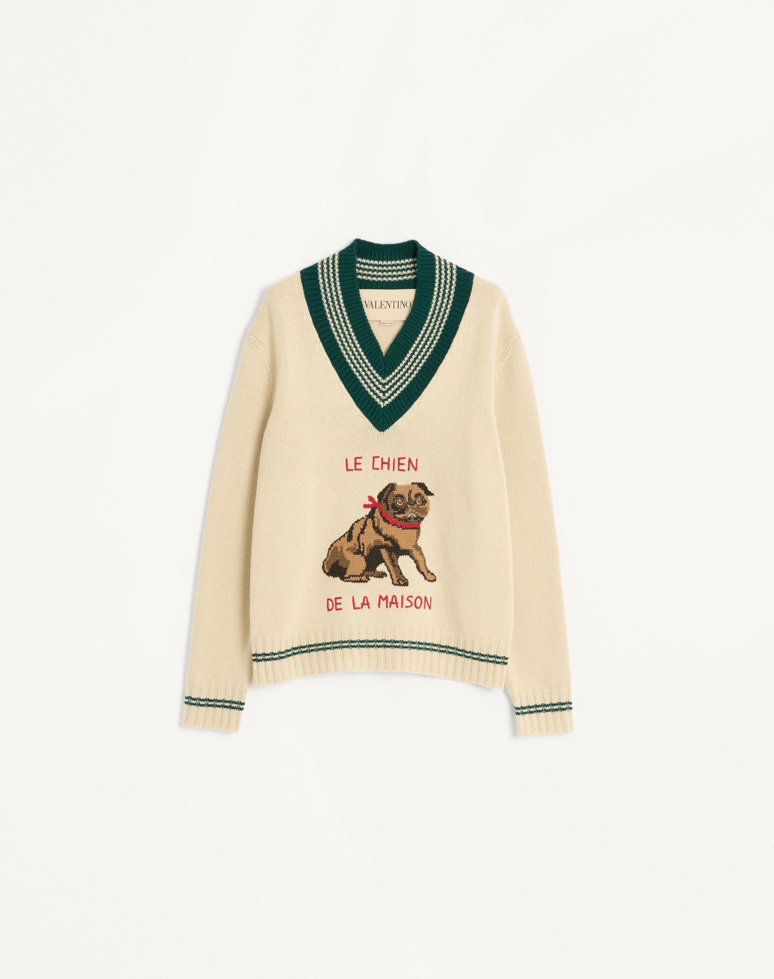 Le Chien De La Maison Jacquard Wool Jumper Product Image