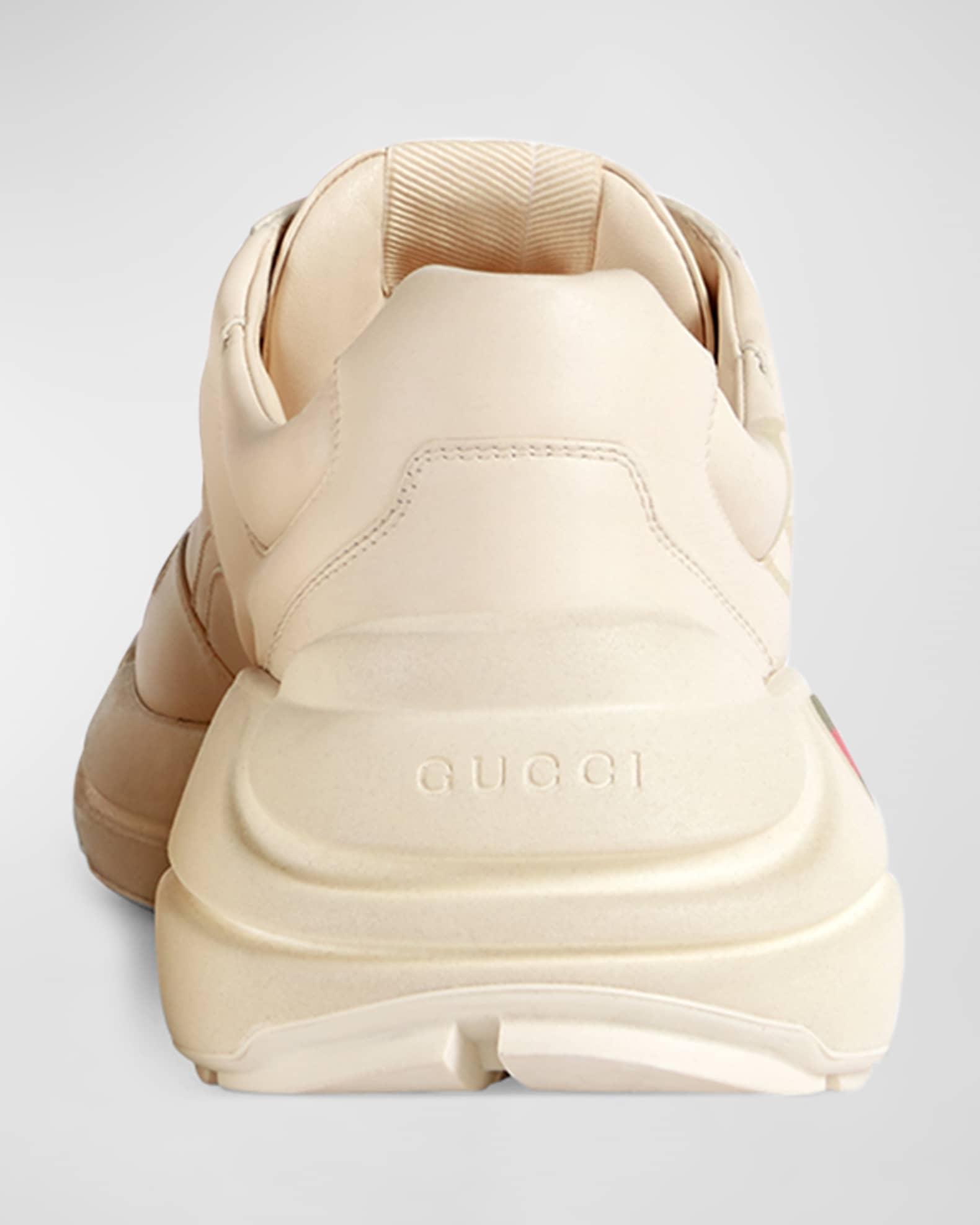 Mens Gara Logo Leather Sneakers Product Image