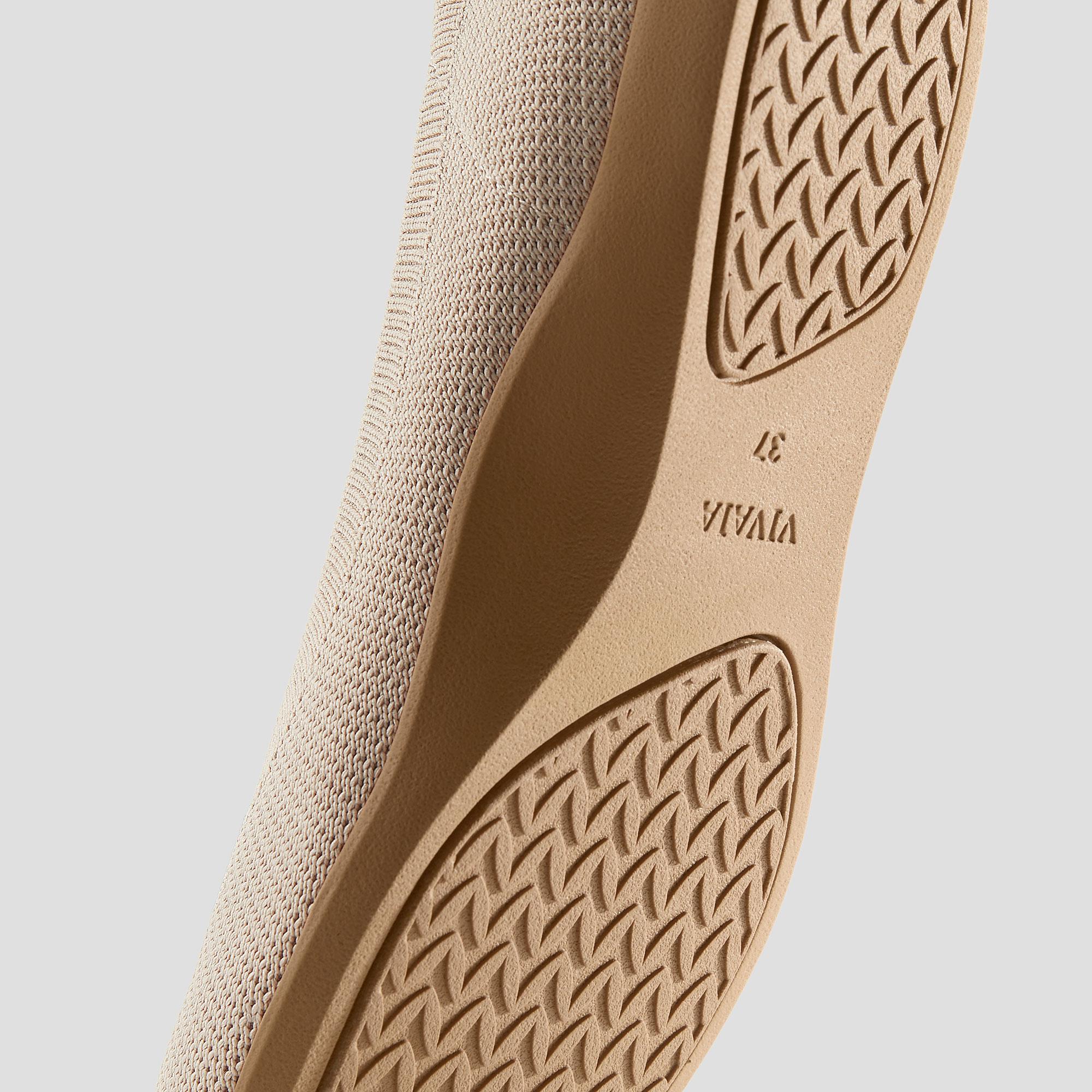 Water-Repellent Round-Toe Walking Flats (Claire Walker) Product Image