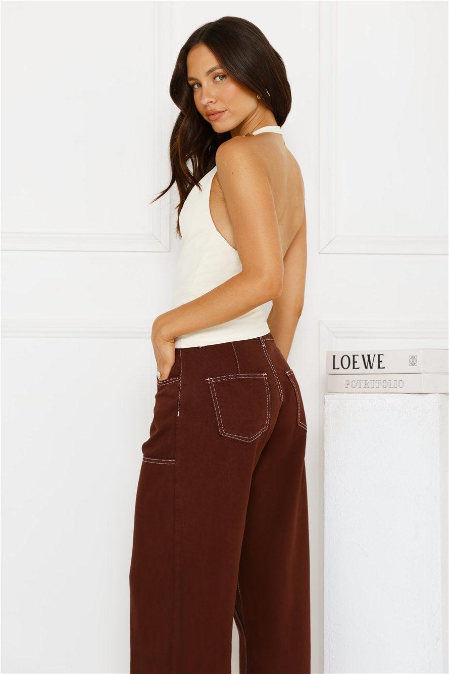 Runway Ritual Halter Top Yellow Product Image