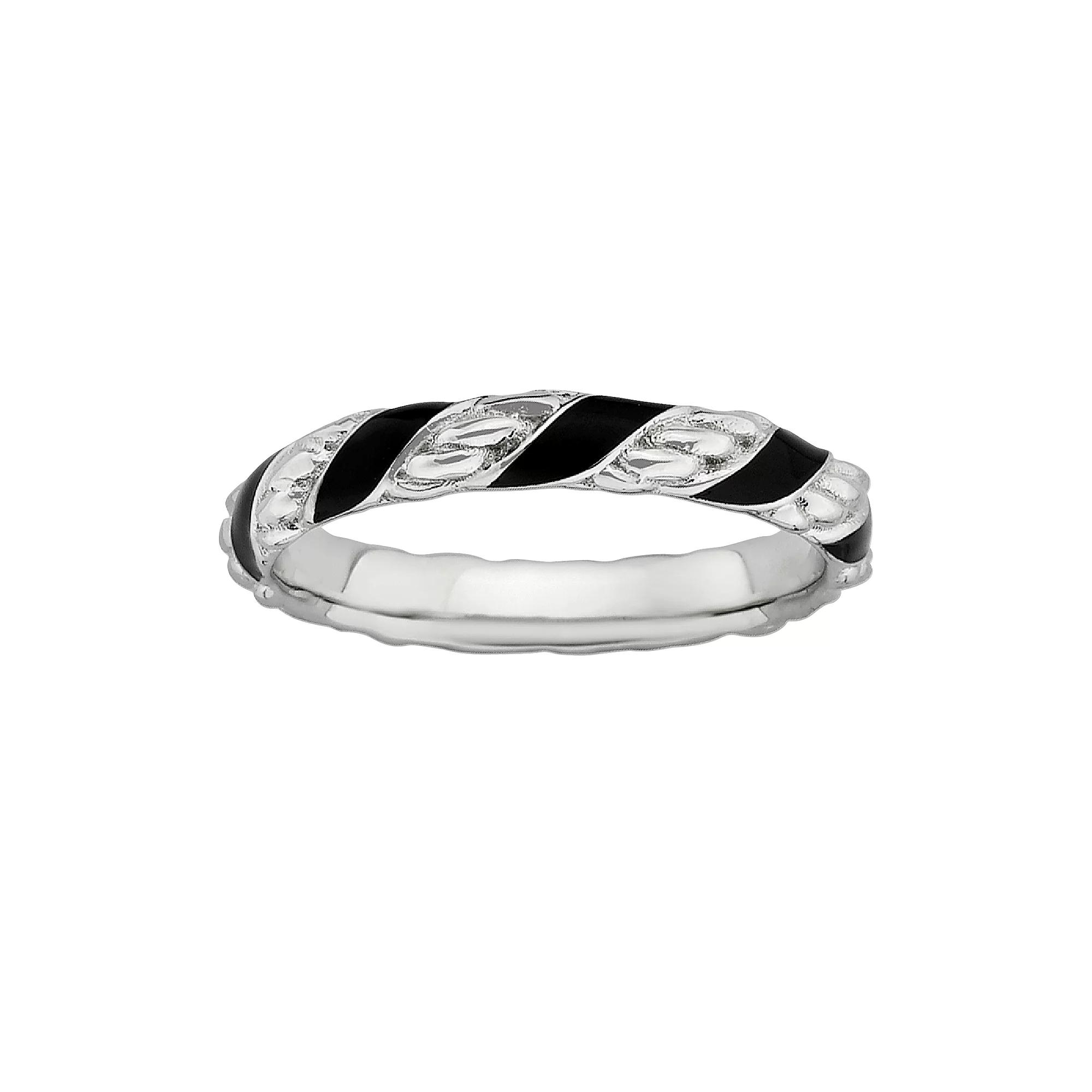 Stacks & Stones Sterling Silver Stack Ring, Women's,  Product Image