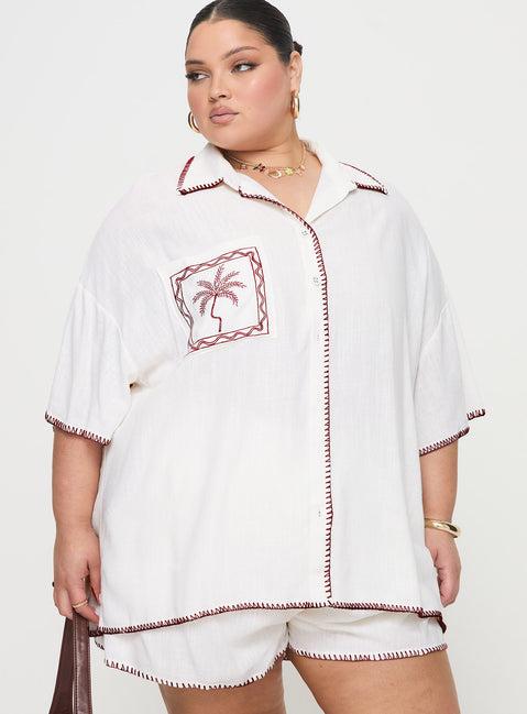 Palm Set White Curve Product Image