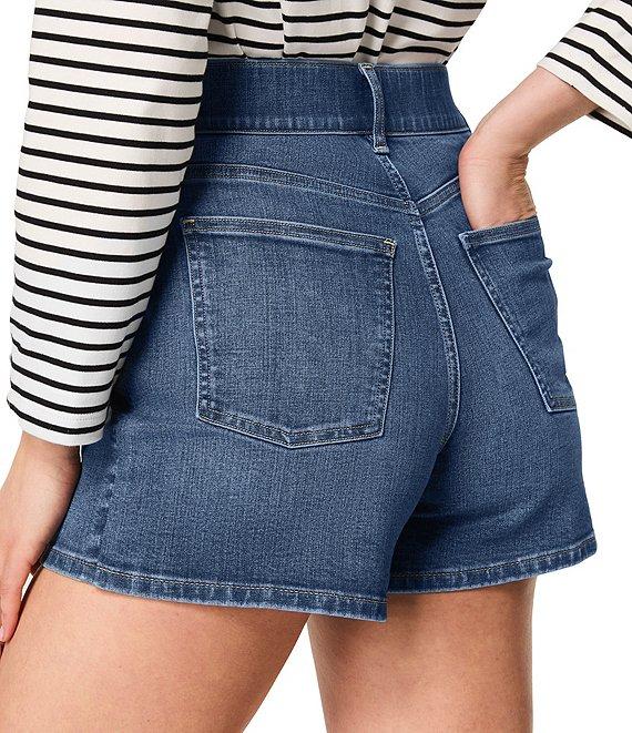 Spanx Pull-On High-Waisted Denim Short Product Image