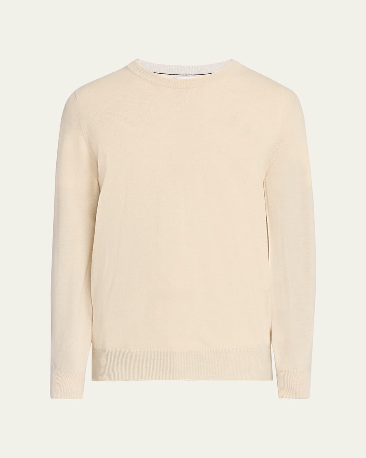 Mens Cashmere Crewneck Sweater Product Image