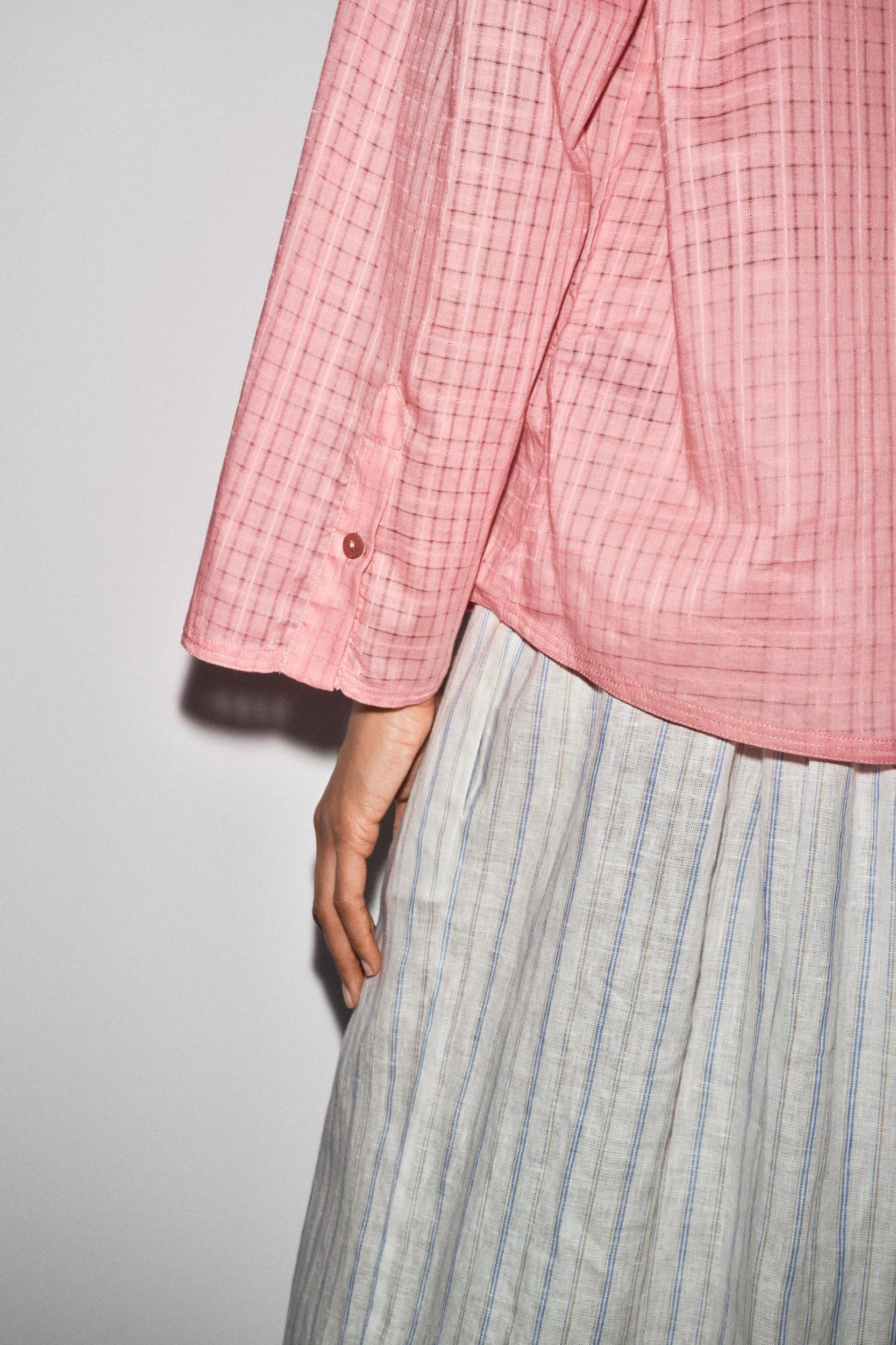 ZW COLLECTION PLAID PAJAMA SHIRT Product Image