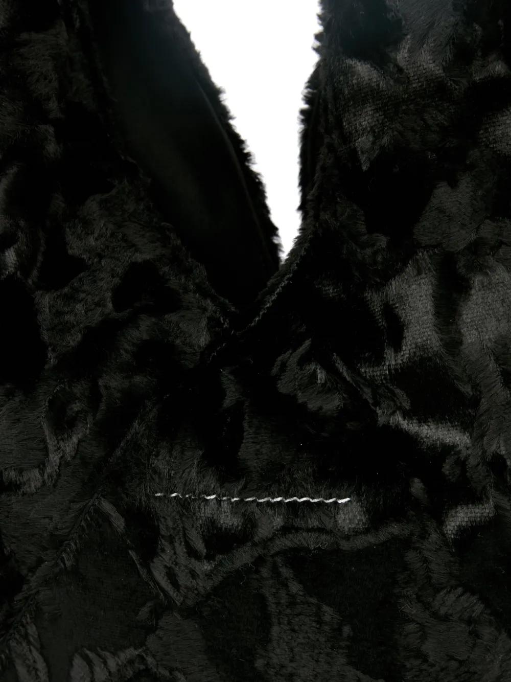 Classic Japanese faux-fur tote bag Product Image