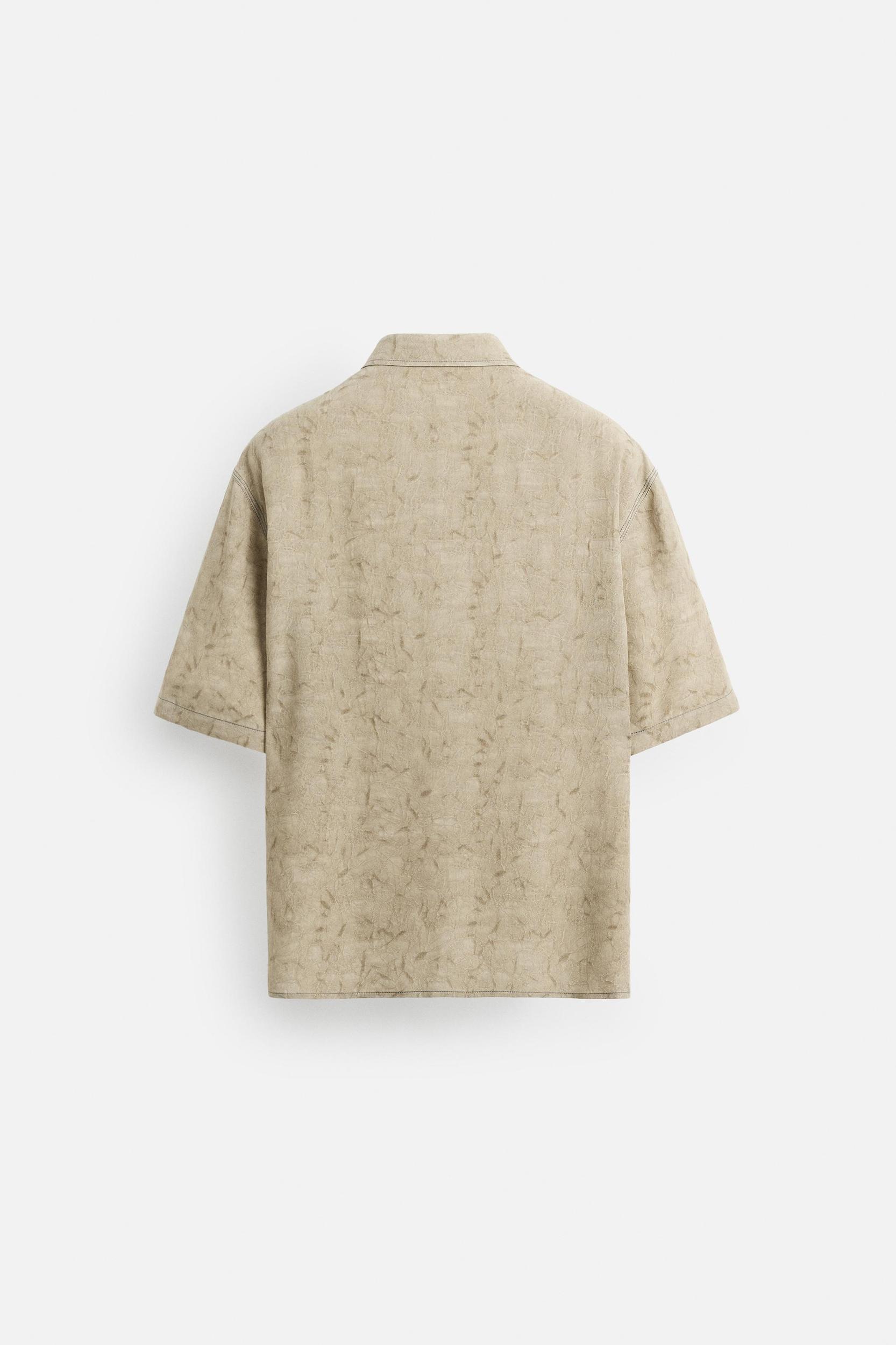 VISCOSE JACQUARD SHIRT Product Image