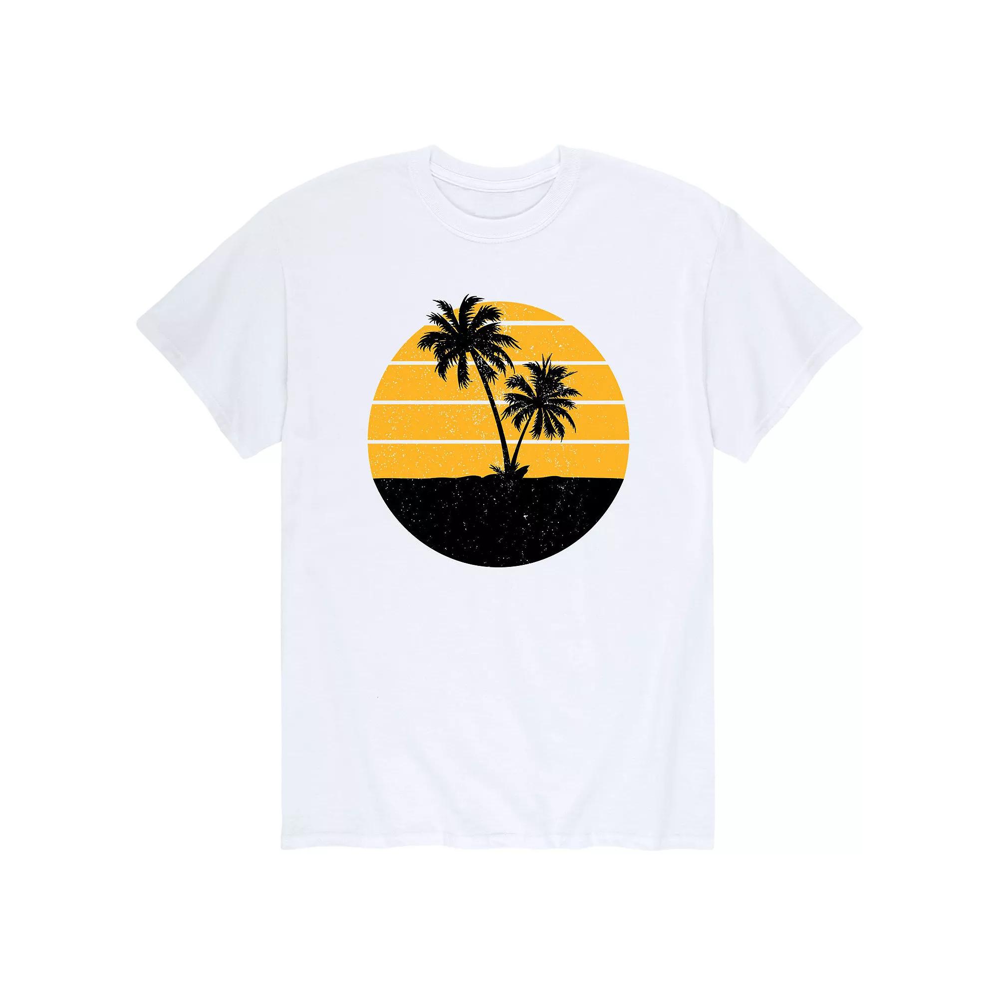 Men's Palm Tree Silhouette Tee,  Product Image