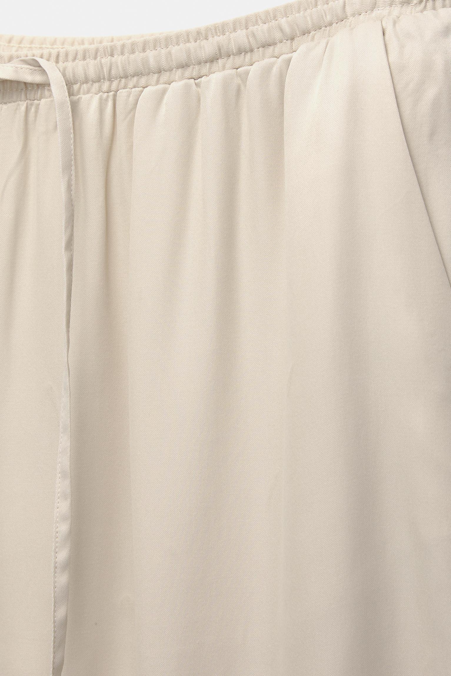 Satin sweatpants Product Image