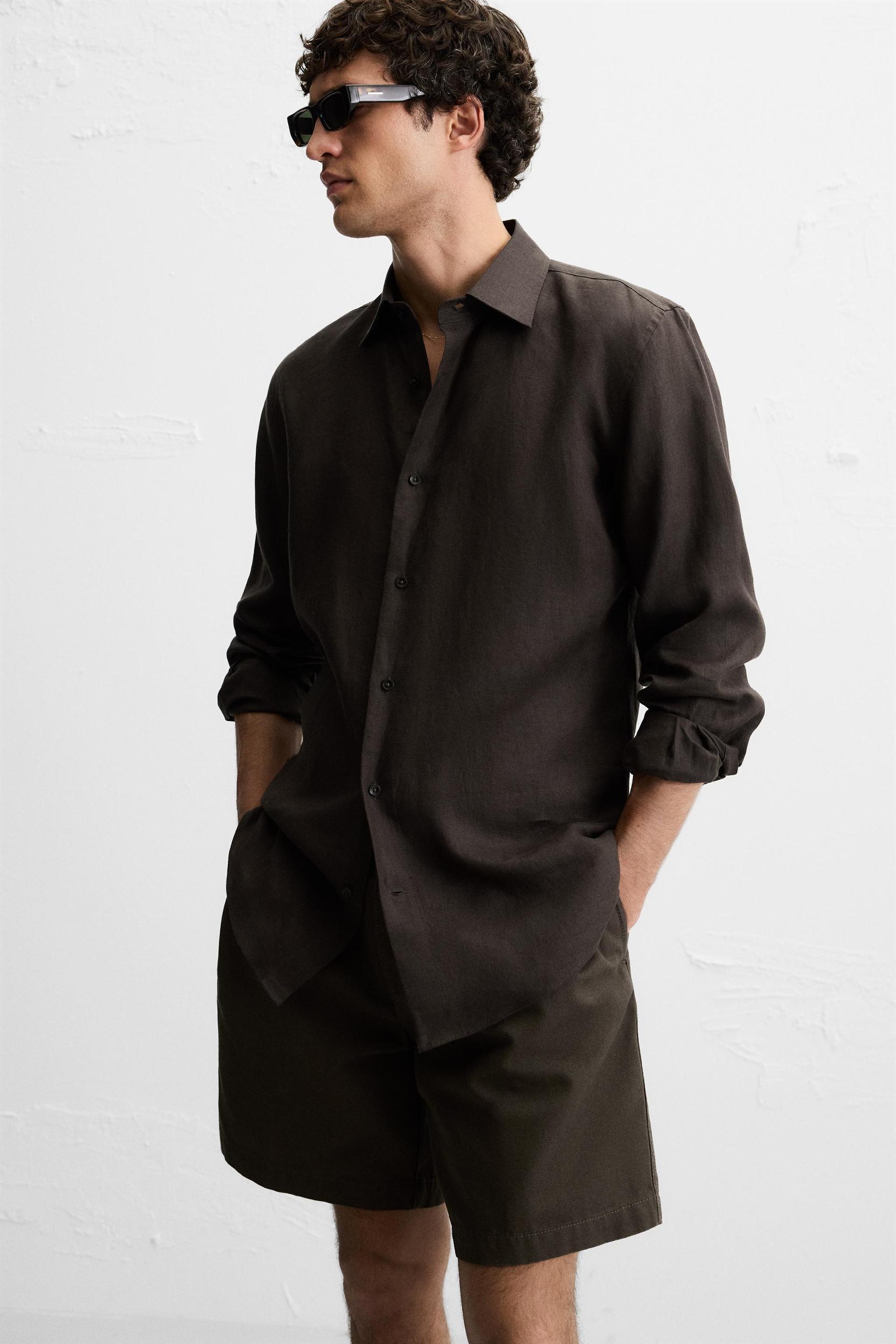 100% LINEN SHIRT Product Image