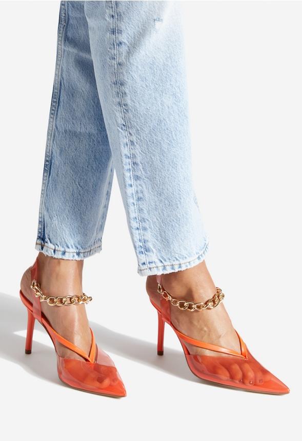 JustFab Margaux Platform Loafer Pump Womens Black/ White Size 8.5 Product Image