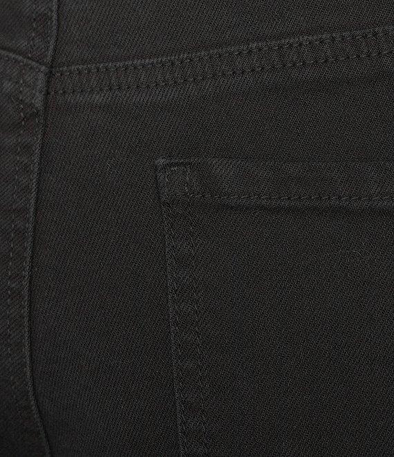 Gibson & Latimer Perfect Fit Denim Mid Rise Split Side Bow Detail Wide Leg Jeans Product Image