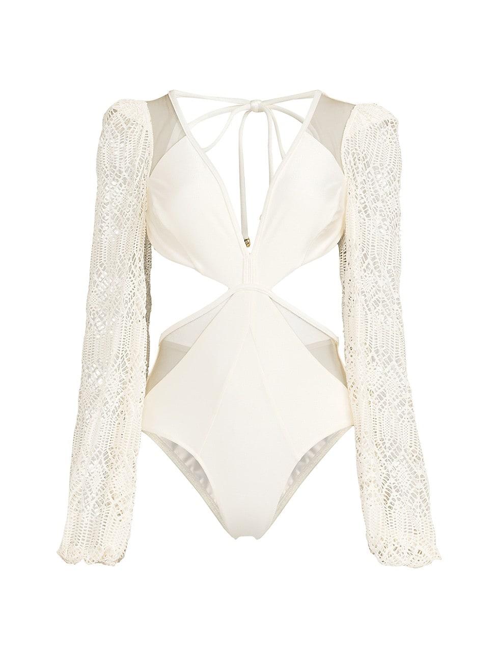 Womens Jersey Sands Knit One-Piece Swimsuit Product Image