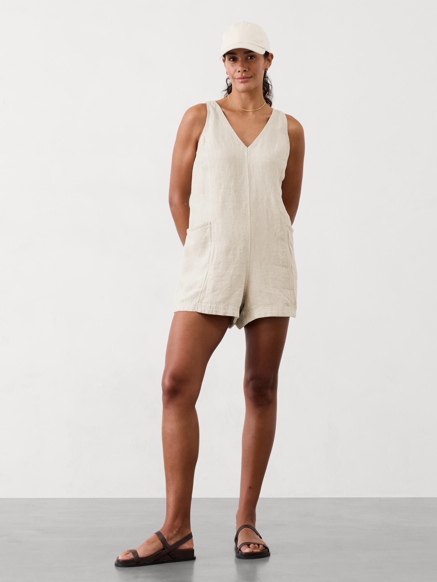 Retreat Linen Romper Product Image