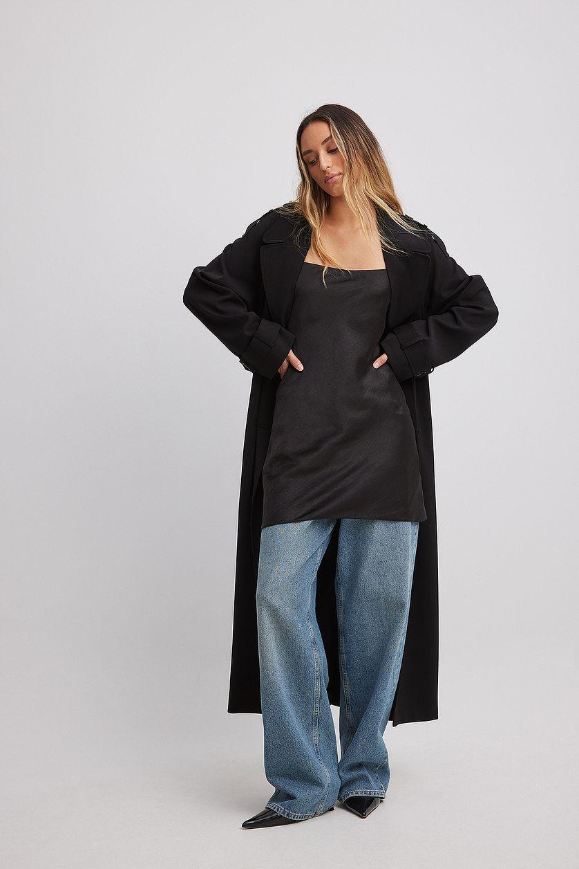 Satin Slip Dress Product Image