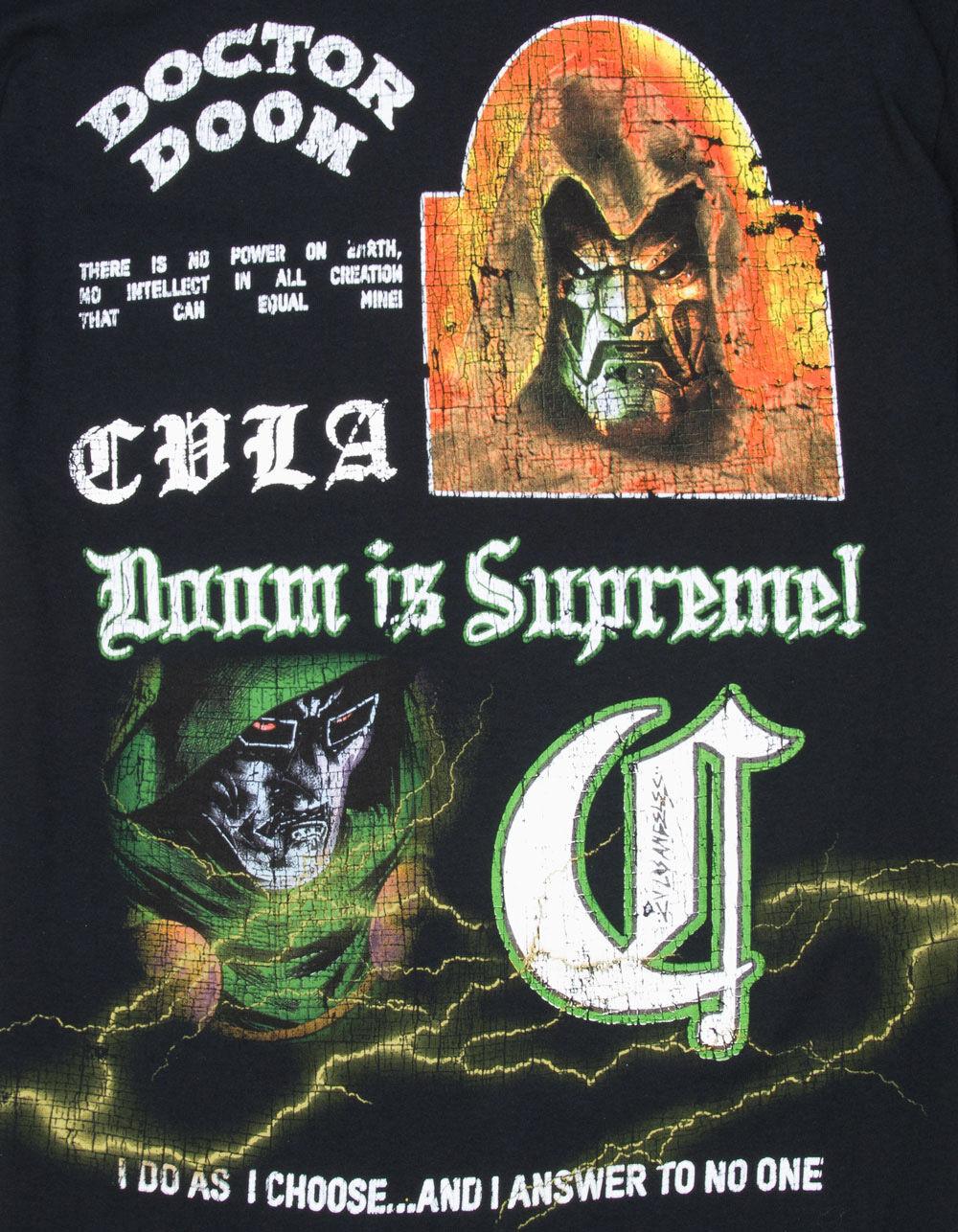 CVLA x Marvel Villains Dr. Doom Mens Tee - BLACK Product Image