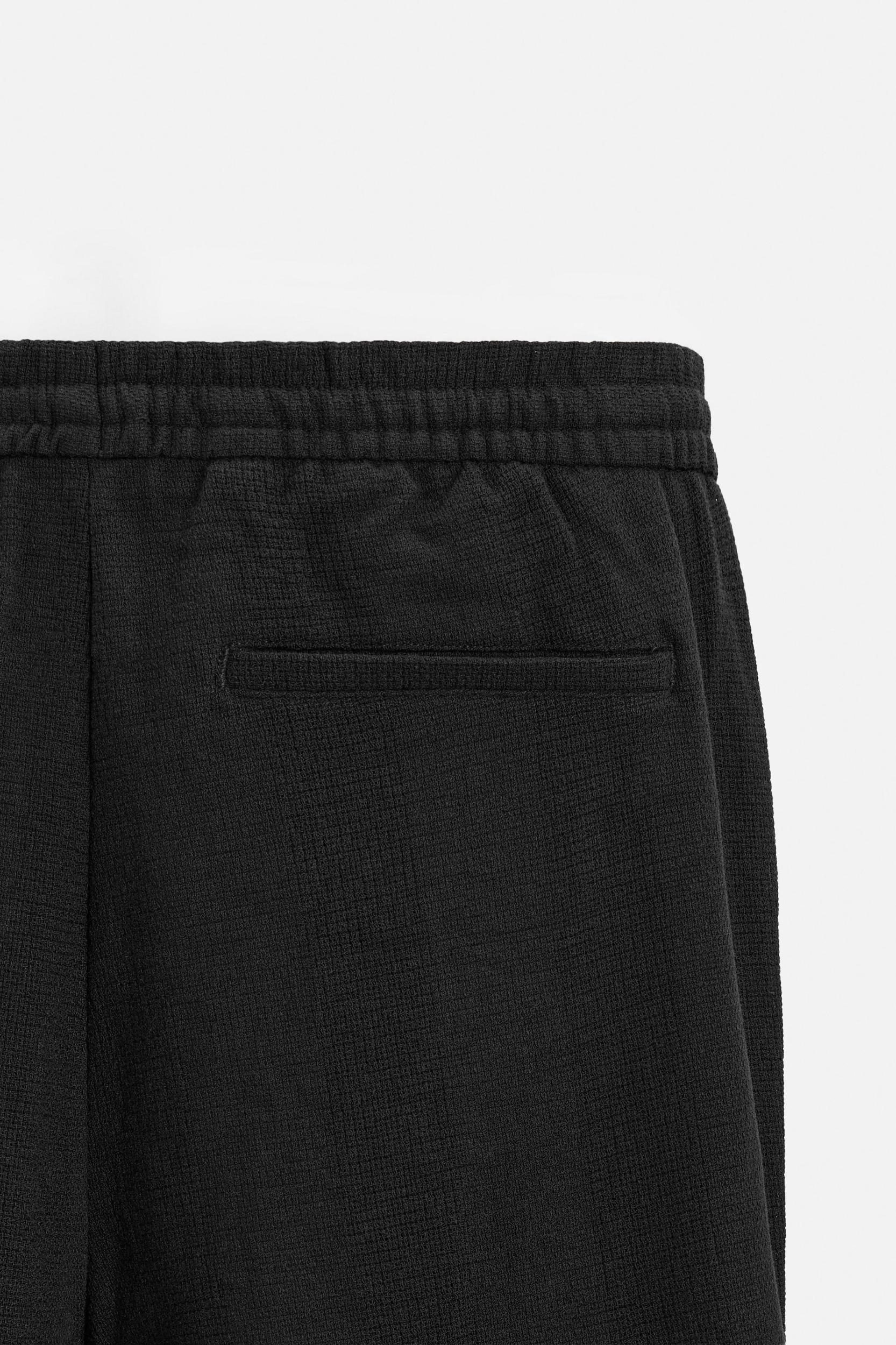 GEOMETRIC JACQUARD PANTS Product Image